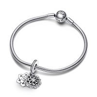 Charm Pandora Donna Pandora Moments in Argento Zirconia 792355C01 - 792355C01